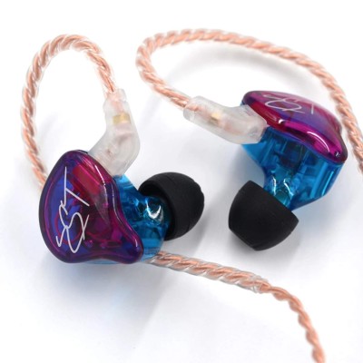 Voyarge KZ ZST PRO Wired In Ear Earphones with Mic (Black)