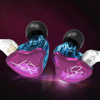 Voyarge KZ ZST PRO Wired In Ear Earphones with Mic (Black)
