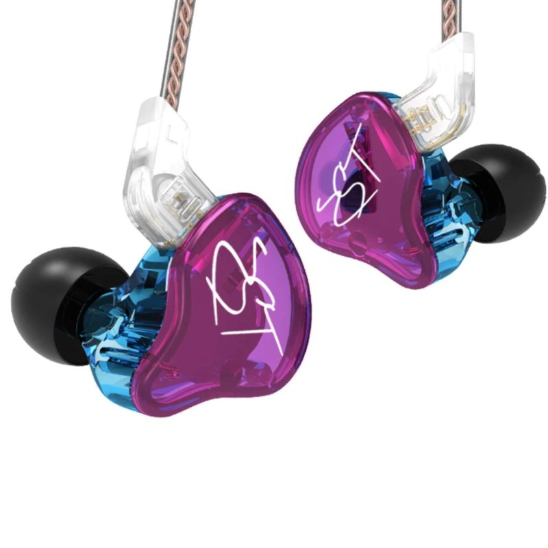 Voyarge KZ ZST PRO Wired In Ear Earphones with Mic (Black) Voyarge KZ ZST PRO Wired In Ear Earphones with Mic (Black)