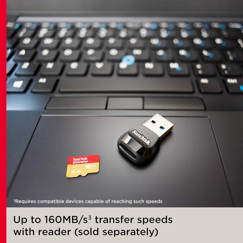 Sandisk 1Tb Extreme Microsd Uhs-I U3 V30 A2 160Mb/S- Sdsqxa1-1T00-Gn6Mn Sandisk 1Tb Extreme Microsd Uhs-I U3 V30 A2 160Mb/S- Sdsqxa1-1T00-Gn6Mn