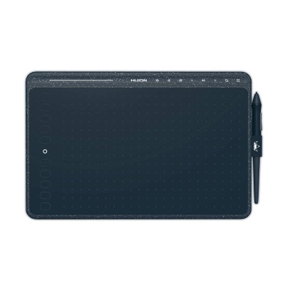 HUION HS611 Graphics Drawing Tablet 10X6 inch with 8192 Levels Battery-Free Pen, 8 Multimedia Keys and 10 Press Keys, Support Android, Ideal Use for Distance Education and Wed Conference (Blue) HUION HS611 Graphics Drawing Tablet 10X6 inch with 8192 Levels Battery-Free Pen, 8 Multimedia Keys and 10 Press Keys, Support Android, Ideal Use for Distance Education and Wed Conference (Blue)