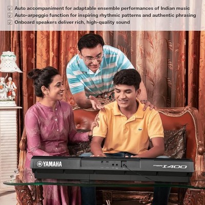 Yamaha PSR-I400 61-Key Portable Keyboard, Metallic Dark Grey Yamaha PSR-I400 61-Key Portable Keyboard, Metallic Dark Grey