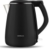 Havells Electric Kettle Aqua Plus 1250 Watts 1.2 liters , Double Layered Cool Touch Outer Body | 304 Rust Resistant SS Inner Body with Auto Shut Off | Wider Mouth | 2 Yr Manufacturer Warranty (Black) Havells Electric Kettle Aqua Plus 1250 Watts 1.2 liters , Double Layered Cool Touch Outer Body | 304 Rust Resistant SS Inner Body with Auto Shut Off | Wider Mouth | 2 Yr Manufacturer Warranty (Black)