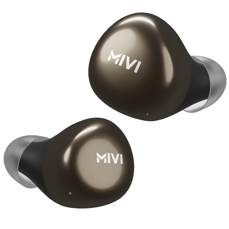 Mivi Duopods M40 True Wireless BluetoothIn Ear Earbuds with Mic, Studio Sound, Powerful Bass, 24 Hours of Battery and EarPods with Touch Control Mivi Duopods M40 True Wireless BluetoothIn Ear Earbuds with Mic, Studio Sound, Powerful Bass, 24 Hours of Battery and EarPods with Touch Control