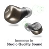 Mivi Duopods M40 True Wireless BluetoothIn Ear Earbuds with Mic, Studio Sound, Powerful Bass, 24 Hours of Battery and EarPods with Touch Control Mivi Duopods M40 True Wireless BluetoothIn Ear Earbuds with Mic, Studio Sound, Powerful Bass, 24 Hours of Battery and EarPods with Touch Control