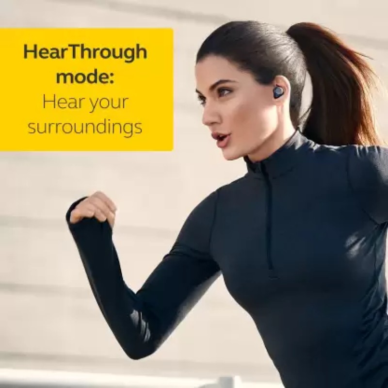 Jabra Elite Active 75t Active Noise Cancellation enabled Bluetooth Headset (Navy, True Wireless) Jabra Elite Active 75t Active Noise Cancellation enabled Bluetooth Headset (Navy, True Wireless)