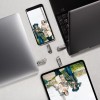 SanDisk 64GB Ultra Dual Drive Luxe Type USB C Flash Drive (5Y - SDDDC4-064G-I35, Silver) SanDisk 64GB Ultra Dual Drive Luxe Type USB C Flash Drive (5Y - SDDDC4-064G-I35, Silver)