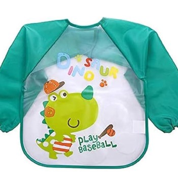 BabyGo Cotton Baby Tie Button Bibs | Soft, Washable Feeding Bibs for Kids, Adjustable, Reusable, Gentle on Skin, Comfortable & Ideal for Mealtime, Perfect for Infants & Toddlers | Multicolor