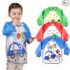 BabyGo Washable 3 Pcs Long Sleeve Bibs, Waterproof Baby Bibs, Toddler Sleeved Bib, Baby Smock for Eating Feeding, 6-24 Months (Multicolor) BabyGo Washable 3 Pcs Long Sleeve Bibs, Waterproof Baby Bibs, Toddler Sleeved Bib, Baby Smock for Eating Feeding, 6-24 Months (Multicolor)