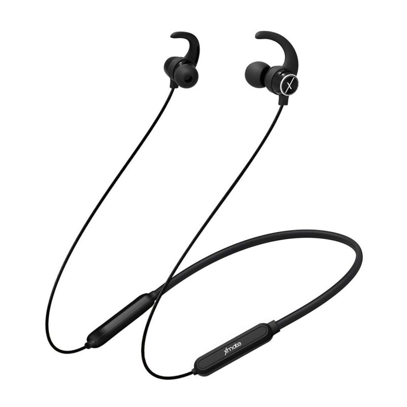 Xmate Mana in-Ear Wireless Bluetooth Headphones with High Bass & Mic - (Black) + Xmate Force Car Aux Cable Stereo 3.5 mm Male to Male Gold Plated Nylon Braided Aux Audio Cable Stere Xmate Mana in-Ear Wireless Bluetooth Headphones with High Bass & Mic - (Black) + Xmate Force Car Aux Cable Stereo 3.5 mm Male to Male Gold Plated Nylon Braided Aux Audio Cable Stere