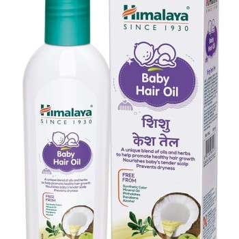 Himalaya Baby Hair Oil 200 ml(1 Count)