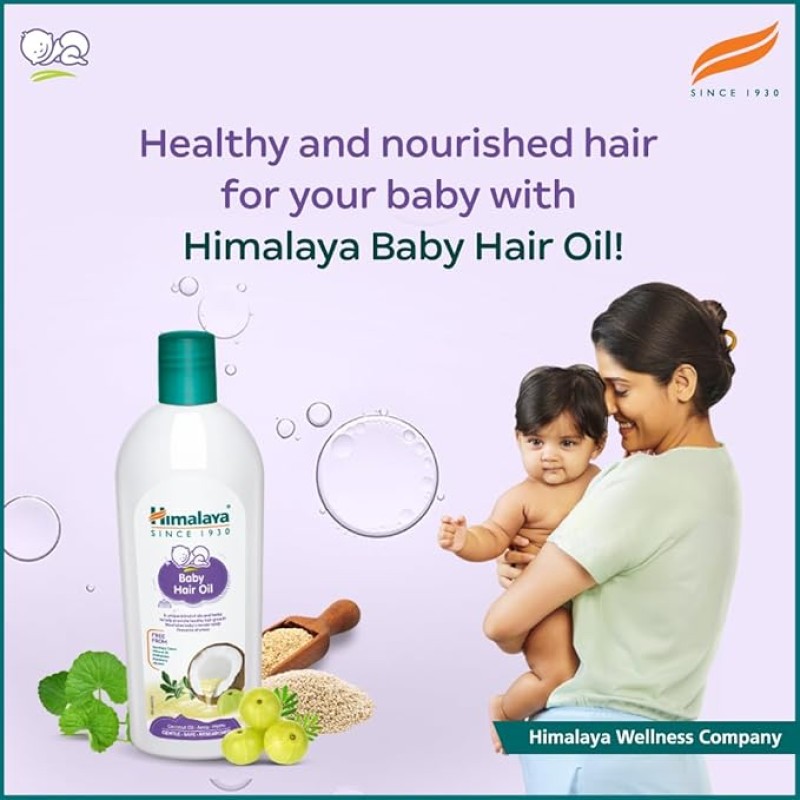 Himalaya Baby Hair Oil 200 ml(1 Count) Himalaya Baby Hair Oil 200 ml(1 Count)