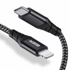 ESR USB C to Lightning Cable, 10ft Nylon MFi Certified Fast Charging Cable Compatible with iPhone 14/14 Plus/14 Pro/14 Pro Maxet Series 13/12/11/SE/XR/XS/X/8, iPad 9/8/7/Air 3, Black ESR USB C to Lightning Cable, 10ft Nylon MFi Certified Fast Charging Cable Compatible with iPhone 14/14 Plus/14 Pro/14 Pro Maxet Series 13/12/11/SE/XR/XS/X/8, iPad 9/8/7/Air 3, Black
