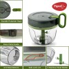 Pigeon Large Handy and Compact Chopper with 3 Blades for effortlessly Chopping Vegetables and Fruits (Multicolor, 650 ml, 14516) Pigeon Large Handy and Compact Chopper with 3 Blades for effortlessly Chopping Vegetables and Fruits (Multicolor, 650 ml, 14516)