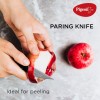 Pigeon by Stovekraft Angular Holder Shears Kitchen Knifes 6 Piece Set with Wooden Block (Stainless Steel) Pigeon by Stovekraft Angular Holder Shears Kitchen Knifes 6 Piece Set with Wooden Block (Stainless Steel)