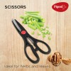 Pigeon by Stovekraft Angular Holder Shears Kitchen Knifes 6 Piece Set with Wooden Block (Stainless Steel) Pigeon by Stovekraft Angular Holder Shears Kitchen Knifes 6 Piece Set with Wooden Block (Stainless Steel)