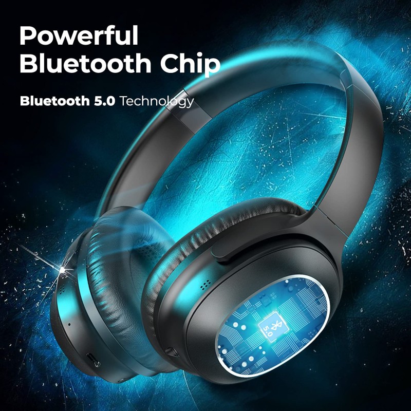 Tribit Over-Ear Wireless Bluetooth Headphones with Mic, Noise Cancellation Headphones & HiFi Stereo Sound Headset Wireless,Immersive Sound,Deep Bass,Built-in CVC8.0 Mic,30H Playtime,QuietPlus72 Tribit Over-Ear Wireless Bluetooth Headphones with Mic, Noise Cancellation Headphones & HiFi Stereo Sound Headset Wireless,Immersive Sound,Deep Bass,Built-in CVC8.0 Mic,30H Playtime,QuietPlus72