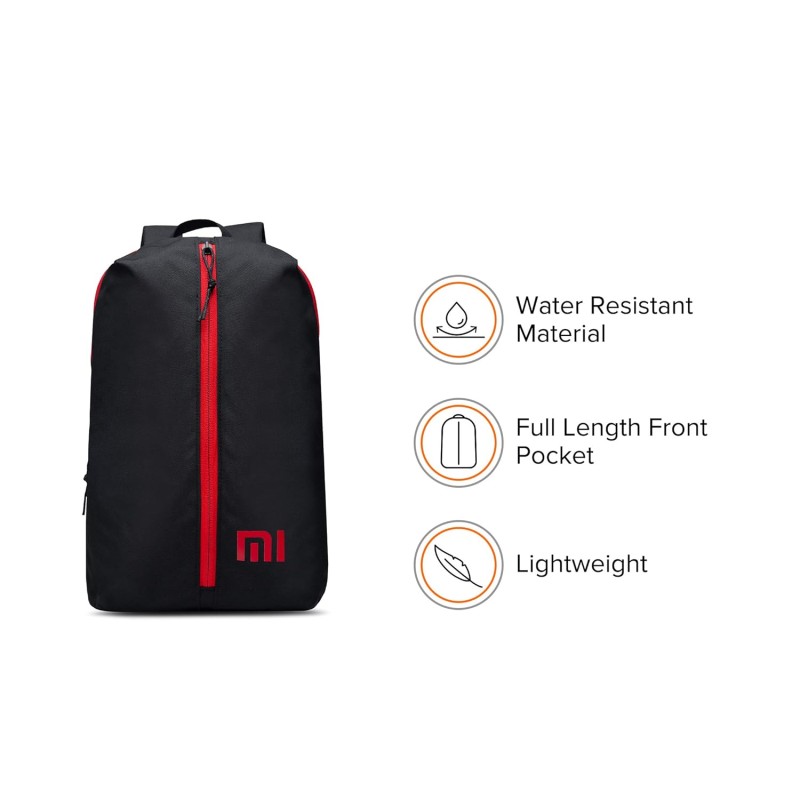 Mi Step Out 12 L Mini Backpack (Small Size, Black, Water Repellant) Mi Step Out 12 L Mini Backpack (Small Size, Black, Water Repellant)