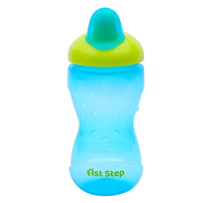 1ST STEP BPA Free Hard spout Grippy Cup (Blue) 1ST STEP BPA Free Hard spout Grippy Cup (Blue)