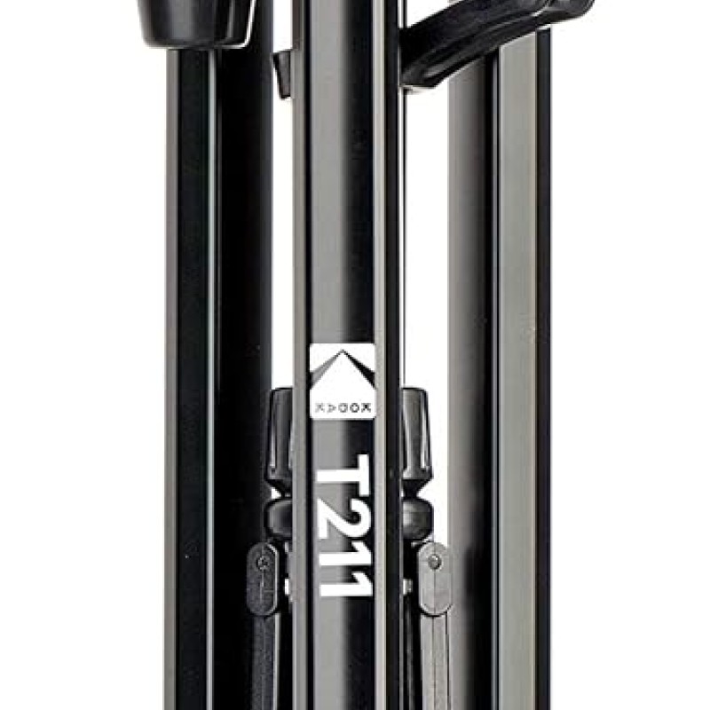 Kodak T211 Tripod for DSLR, Camera |Operating Height: 5.1 Feet | Maximum Load Capacity up to 5kg | Portable Lightweight Aluminum Tripod with 360 Degree Ball Head | Carry Bag Included (Black) Kodak T211 Tripod for DSLR, Camera |Operating Height: 5.1 Feet | Maximum Load Capacity up to 5kg | Portable Lightweight Aluminum Tripod with 360 Degree Ball Head | Carry Bag Included (Black)