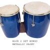 GT manufacturers Professional Two Piece Hand Made Wooden Bango Drum (Blue) GT manufacturers Professional Two Piece Hand Made Wooden Bango Drum (Blue)