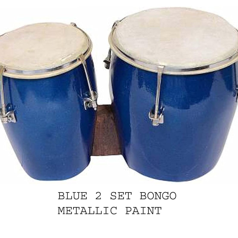 GT manufacturers Professional Two Piece Hand Made Wooden Bango Drum (Blue) GT manufacturers Professional Two Piece Hand Made Wooden Bango Drum (Blue)