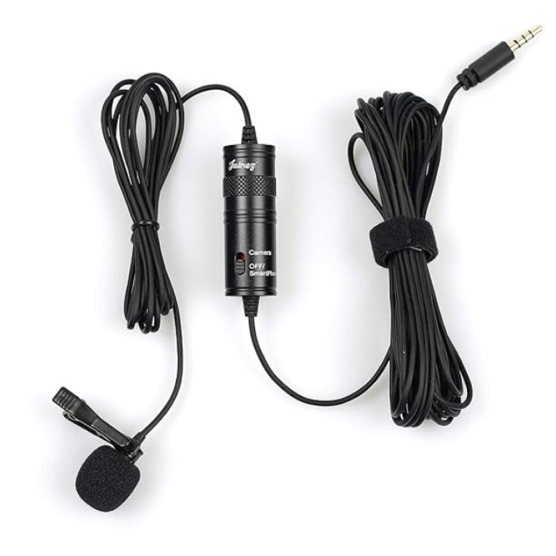 JUAREZ JRM1 Auxiliary Clip-On Lapel Microphone (Omnidirectional) JUAREZ JRM1 Auxiliary Clip-On Lapel Microphone (Omnidirectional)
