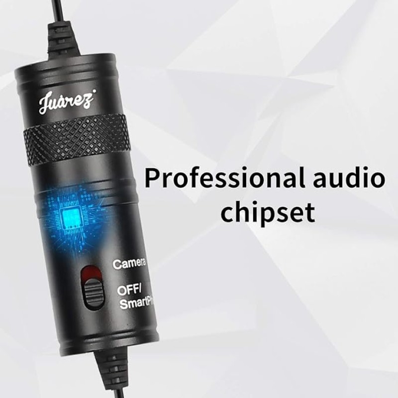 JUAREZ JRM1 Auxiliary Clip-On Lapel Microphone (Omnidirectional) JUAREZ JRM1 Auxiliary Clip-On Lapel Microphone (Omnidirectional)