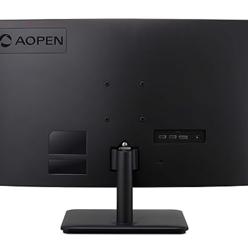 AOPEN 27HC5R Pbiipx 27" 1500R Curved Full HD (1920 x 1080) VA Gaming Monitor with AMD Radeon FREESYNC Premium Technology, 165Hz (Display Port & 2 x HDMI Ports), Black AOPEN 27HC5R Pbiipx 27" 1500R Curved Full HD (1920 x 1080) VA Gaming Monitor with AMD Radeon FREESYNC Premium Technology, 165Hz (Display Port & 2 x HDMI Ports), Black