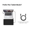 HUION Full-Featured Type-C USB-C to USB-C Cable USB 3.1 GEN 2 DP1.2 for Drawing Tablet Pen Display Kamvas 12/13/16(2021)/22/24/22 Plus/24 Plus/Pro 13 (2.5K)/Pro 16 (2.5K)/Pro 16/Plus (4K)/Pro 24(4K) HUION Full-Featured Type-C USB-C to USB-C Cable USB 3.1 GEN 2 DP1.2 for Drawing Tablet Pen Display Kamvas 12/13/16(2021)/22/24/22 Plus/24 Plus/Pro 13 (2.5K)/Pro 16 (2.5K)/Pro 16/Plus (4K)/Pro 24(4K)