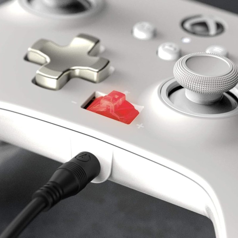 PowerA Enhanced Wired Gaming Controller for Xbox Series X/S and Xbox One, White, Mist (Officially Licensed) PowerA Enhanced Wired Gaming Controller for Xbox Series X/S and Xbox One, White, Mist (Officially Licensed)