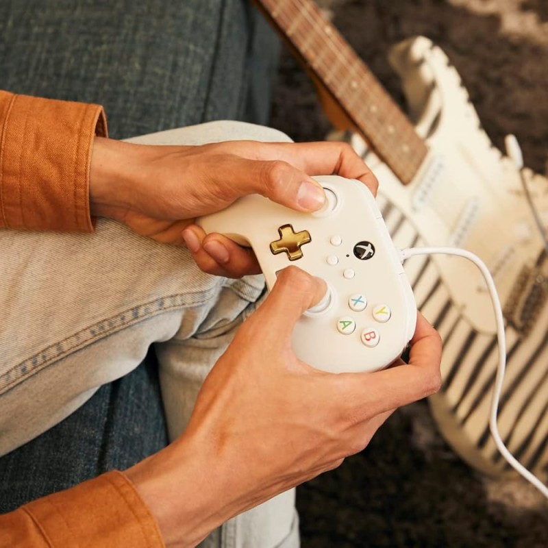 PowerA Enhanced Wired Gaming Controller for Xbox Series X/S and Xbox One, White, Mist (Officially Licensed) PowerA Enhanced Wired Gaming Controller for Xbox Series X/S and Xbox One, White, Mist (Officially Licensed)