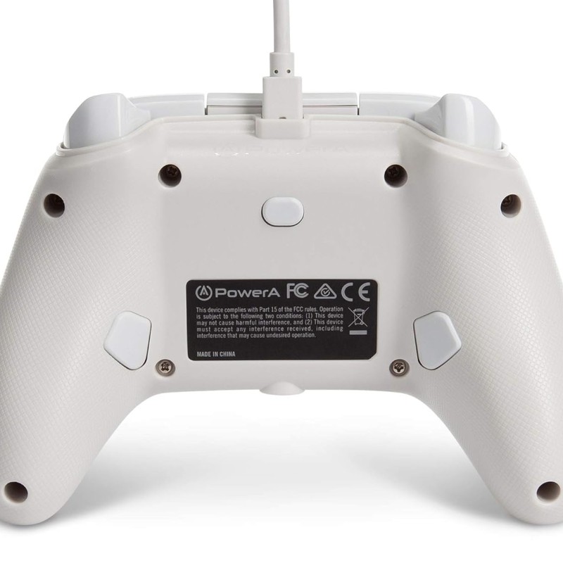 PowerA Enhanced Wired Gaming Controller for Xbox Series X/S and Xbox One, White, Mist (Officially Licensed) PowerA Enhanced Wired Gaming Controller for Xbox Series X/S and Xbox One, White, Mist (Officially Licensed)