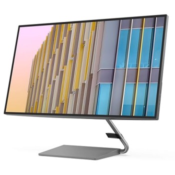 Lenovo Q-Series - Q27H-10, 27 Inch (68.6Cm) 2560 X 1440 Pixels 2K Qhd IPS Ultraslim Monitor | All-in-One USB-C Port for Power & Data Transfer, 2 X 3W Speakers, 99% Srgb, 75Hz, 4Ms, Hdmi, Grey Lenovo Q-Series - Q27H-10, 27 Inch (68.6Cm) 2560 X 1440 Pixels 2K Qhd IPS Ultraslim Monitor | All-in-One USB-C Port for Power & Data Transfer, 2 X 3W Speakers, 99% Srgb, 75Hz, 4Ms, Hdmi, Grey
