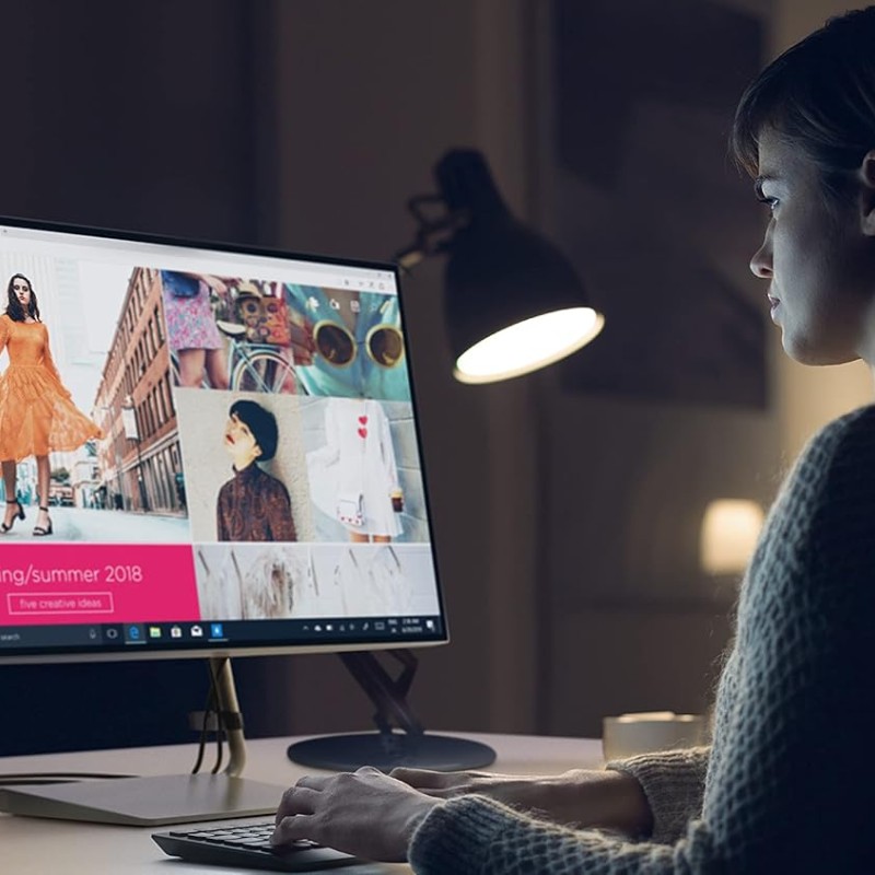 Lenovo Q-Series - Q27H-10, 27 Inch (68.6Cm) 2560 X 1440 Pixels 2K Qhd IPS Ultraslim Monitor | All-in-One USB-C Port for Power & Data Transfer, 2 X 3W Speakers, 99% Srgb, 75Hz, 4Ms, Hdmi, Grey Lenovo Q-Series - Q27H-10, 27 Inch (68.6Cm) 2560 X 1440 Pixels 2K Qhd IPS Ultraslim Monitor | All-in-One USB-C Port for Power & Data Transfer, 2 X 3W Speakers, 99% Srgb, 75Hz, 4Ms, Hdmi, Grey