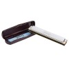 JUAREZ Viénto JRH24SL 24 Holes 48 Tones Professional Tremolo Polyphonic Harmonica Key of C Scale | Mouth Organ | Cover - Stainless Iron | Comb - Abs | Reed – Brass with Cloth & Case JUAREZ Viénto JRH24SL 24 Holes 48 Tones Professional Tremolo Polyphonic Harmonica Key of C Scale | Mouth Organ | Cover - Stainless Iron | Comb - Abs | Reed – Brass with Cloth & Case