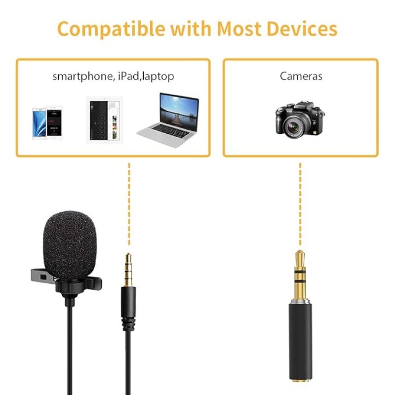 MAONO AU-600 4 Pin TRRS Male to 3 Pin TRS 3.5mm Female Lavalier Auxiliary Microphones Adapter (Black) MAONO AU-600 4 Pin TRRS Male to 3 Pin TRS 3.5mm Female Lavalier Auxiliary Microphones Adapter (Black)