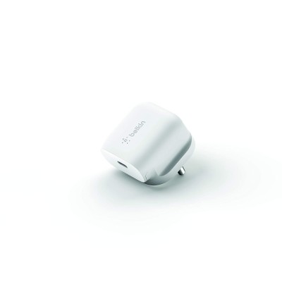 Belkin 18W USB Type C Adapter (iPhone Fast Charger for All iPhone 14, iPhone 13, Iphone12 Models, Ipad Pro and Type-C Android Cellular Phones - White Belkin 18W USB Type C Adapter (iPhone Fast Charger for All iPhone 14, iPhone 13, Iphone12 Models, Ipad Pro and Type-C Android Cellular Phones - White