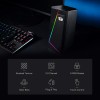 Redragon GS520 Anvil RGB Desktop Speakers, 2.0 Channel PC Computer Stereo Speaker with 6 Colorful LED Modes, Enhanced Sound and Easy-Access Volume Control, USB Powered w/ 3.5mm Cable Redragon GS520 Anvil RGB Desktop Speakers, 2.0 Channel PC Computer Stereo Speaker with 6 Colorful LED Modes, Enhanced Sound and Easy-Access Volume Control, USB Powered w/ 3.5mm Cable