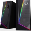 Redragon GS520 Anvil RGB Desktop Speakers, 2.0 Channel PC Computer Stereo Speaker with 6 Colorful LED Modes, Enhanced Sound and Easy-Access Volume Control, USB Powered w/ 3.5mm Cable Redragon GS520 Anvil RGB Desktop Speakers, 2.0 Channel PC Computer Stereo Speaker with 6 Colorful LED Modes, Enhanced Sound and Easy-Access Volume Control, USB Powered w/ 3.5mm Cable