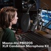MAONO AU-PM320S Professional XLR Condenser Microphone Kit, Cardioid Vocal Studio Recording Mic for Streaming, Voice Over, Project, Home-Studio MAONO AU-PM320S Professional XLR Condenser Microphone Kit, Cardioid Vocal Studio Recording Mic for Streaming, Voice Over, Project, Home-Studio