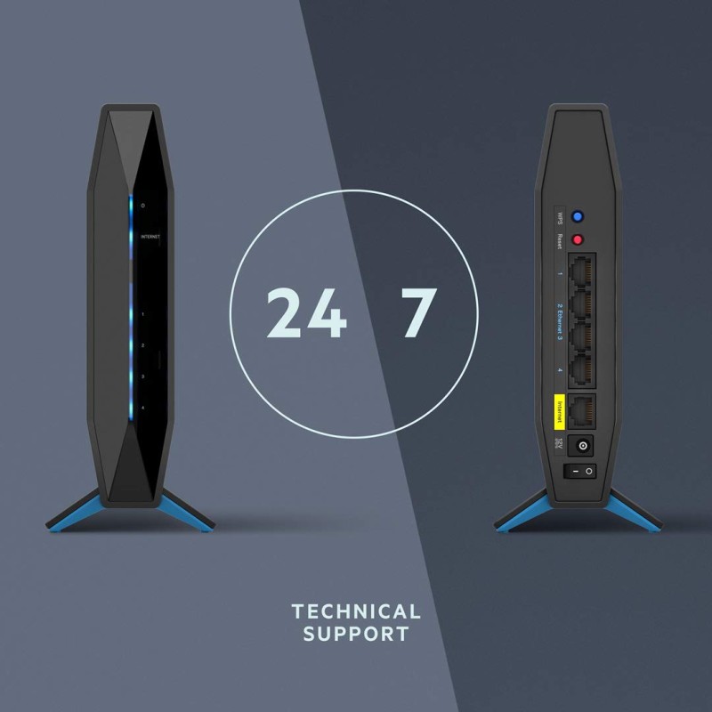 Linksys E5600 AC 1200 Dual-Band (2.4 GHz & 5 GHz) Router with Easy mesh Feature & MU-MIMO,Fast Speeds up to 1.2 Gbps and Coverage up to 1,000 sq ft with Easy Browser Set up & Parental Controls Linksys E5600 AC 1200 Dual-Band (2.4 GHz & 5 GHz) Router with Easy mesh Feature & MU-MIMO,Fast Speeds up to 1.2 Gbps and Coverage up to 1,000 sq ft with Easy Browser Set up & Parental Controls