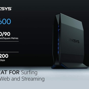Linksys E5600 AC 1200 Dual-Band (2.4 GHz & 5 GHz) Router with Easy mesh Feature & MU-MIMO,Fast Speeds up to 1.2 Gbps and Coverage up to 1,000 sq ft with Easy Browser Set up & Parental Controls