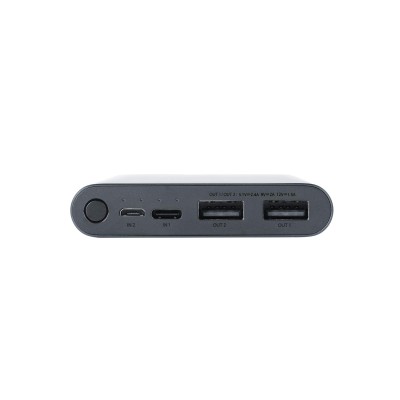 Mi 10000mAH Li-Polymer, Micro-USB and Type C Input Port, Power Bank 3i with 18W Fast Charging (Midnight Black)