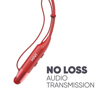 Mivi Collar Wireless Bluetooth 5.0 Neckband in Ear Earphones with Mic Bluetooth Headset Wireless with Stereo Sound, Booming Bass, Long Battery Life, Voice Assistant and IPX4 Sweat Proof Mivi Collar Wireless Bluetooth 5.0 Neckband in Ear Earphones with Mic Bluetooth Headset Wireless with Stereo Sound, Booming Bass, Long Battery Life, Voice Assistant and IPX4 Sweat Proof