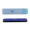 JUAREZ Junior JJ24HB 24 Holes Harmonica Key of C Scale | Mouth Organ | Cover - Aluminium | Comb - Abs | Reed – Brass JUAREZ Junior JJ24HB 24 Holes Harmonica Key of C Scale | Mouth Organ | Cover - Aluminium | Comb - Abs | Reed – Brass