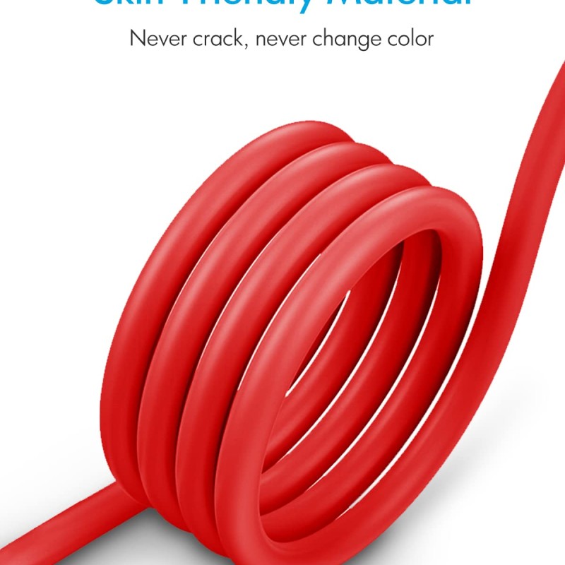 Wayona Dash Charging Cable Type C Warp Cable 3FT 5V 4A Fast Charge Data Cable for OnePlus 7, OnePlus 6T/ 6, OnePlus 5T/ 5, OnePlus 3T/ 3 (Classic Dash 3FT, Red) Wayona Dash Charging Cable Type C Warp Cable 3FT 5V 4A Fast Charge Data Cable for OnePlus 7, OnePlus 6T/ 6, OnePlus 5T/ 5, OnePlus 3T/ 3 (Classic Dash 3FT, Red)