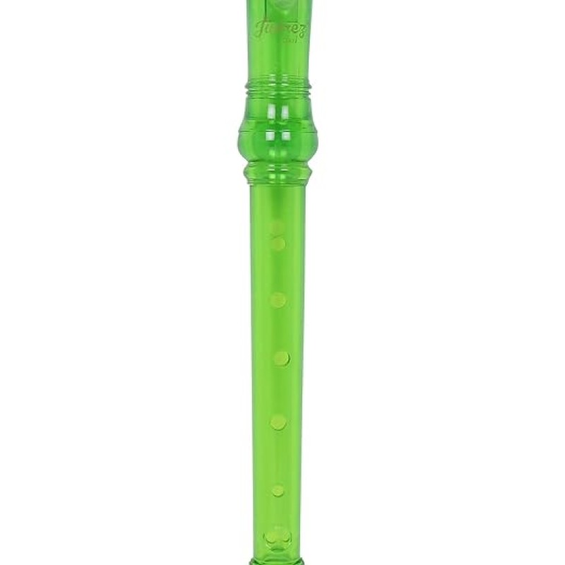 JUAREZ JRF100GR Claró Descant German Style 8 Holes Soprano Recorder Flute with Cleaning Rod Suitable for School Ensembles | Home Practice | Music Classes | Gift, Green with Cleaning Rod & Case JUAREZ JRF100GR Claró Descant German Style 8 Holes Soprano Recorder Flute with Cleaning Rod Suitable for School Ensembles | Home Practice | Music Classes | Gift, Green with Cleaning Rod & Case