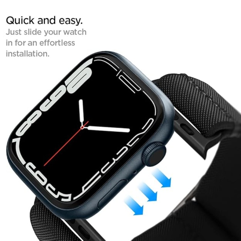 Spigen Lite Fit Fabric Strap for Apple Watch Series 7 (41mm), Series 6/SE/5/4 (40mm) and Series 3/2/1 (38mm) Spigen Lite Fit Fabric Strap for Apple Watch Series 7 (41mm), Series 6/SE/5/4 (40mm) and Series 3/2/1 (38mm)