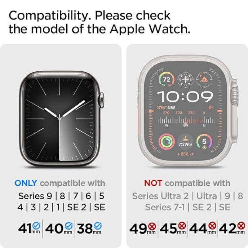 Spigen Lite Fit Fabric Strap for Apple Watch Series 7 (41mm), Series 6/SE/5/4 (40mm) and Series 3/2/1 (38mm) Spigen Lite Fit Fabric Strap for Apple Watch Series 7 (41mm), Series 6/SE/5/4 (40mm) and Series 3/2/1 (38mm)